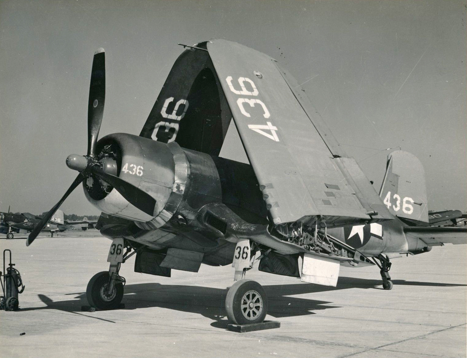 Asisbiz Corsairs Based At Robins Army Air Field White