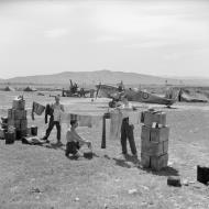 Asisbiz Supermarine Spitfire Lfixc Raf Sqn Htv After Landing Corsica