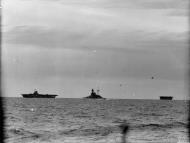 Asisbiz HMS Ark Royal torpedoed by the German U boat U 81 off Gibraltar sank 14th Nov 1941 IWM A6322