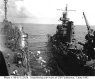 Asisbiz USS Yorktown during Battle of Midway 08