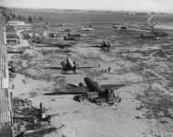 Asisbiz 12AF 36th Air Depot Group with C 47 Skytrains at Maison Blanche Algeria 24th Nov 1943 FRE11782