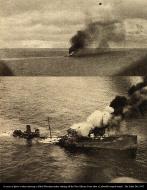 Asisbiz Allied Merchant tanker sinking off the Nort African Coast after a Luftwaffe torpedo attack Der Adler Dec 1942 01