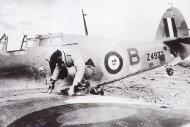 Asisbiz British Hurricane RN 806NAS B Sub Lt MF Fell Z4932 based Aboukir was shot down by JG27 Otto Schutz 01