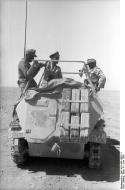 Asisbiz German Cmd GenLt Erwin Rommel Deutsches Afrika Korps DAK in SdKfz 250 named Greif after mythical beast 1942 04