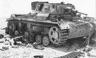 Asisbiz German armor DAK Panzer PzKpfw IV tank White 501 destroyed by Allied forces North Africa 1941 01