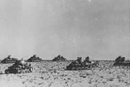 Asisbiz Italian armor manoeuvring along the shifting North African front line during the Battle of Gazala 18th Feb 1942 NIOD