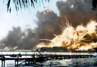 Asisbiz Archive USN photos showing the devastation caused by IJN attack on Perl Harbor Hawaii 7th Dec 1941 08C