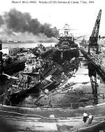 Asisbiz Archive USN photos showing the devastation caused by IJN attack on Perl Harbor Hawaii 7th Dec 1941 09