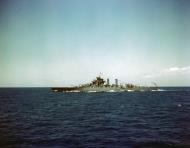 Asisbiz USS West Virginia (BB 48) off Pearl enroute to Puget Sound Washington on 30 April 1943 80 G K 571