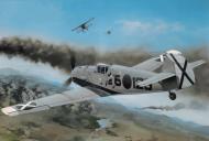 Asisbiz Artwork Condor Messerschmitt Bf 109E3 3.J88 6x123 Schmoller Haldy 1939 Spain 0B