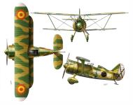 Asisbiz EdA Fuerza Aerea Nacional ex Republican Polikarpov I 15bis Grupo 24 2Wx16 Spain 0A