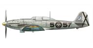 Asisbiz Legion Condor Heinkel He 112 Grupo 27 5x57 line up Spain 0A