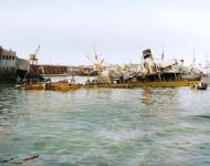 Asisbiz French patrol vessel sunk during the battle of Casablanca Harbor on 8th Nov 1942 taken 16th Nov 1942 80 G 30723