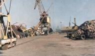 Asisbiz French ship SS Porthos is shown damaged at Casablanca Harbor operation Torch 8 16th Nov 1942 80 G 19923