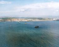 Asisbiz USN ships off the Phosphate Pier at Safi Morocco North African Invasion 10th Nov 1942 80 G 31424