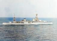 Asisbiz USS Augusta (CA 31) at sea NH 2204