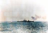 Asisbiz USS Wichita (CA 45) engaging the French battleship Jean Bart off Casablanca Morocco 8th Nov 1942 80 G 38835