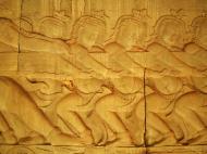 Asisbiz Angkor Wat Bas relief E Gallery S Wing Churning of the sea of milk 06