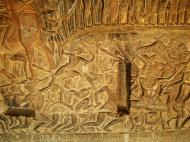 Asisbiz Angkor Wat Bas relief S Gallery E Wing Heavens and Hells 06