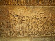 Asisbiz Angkor Wat Bas relief S Gallery E Wing Heavens and Hells 08