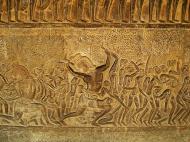 Asisbiz Angkor Wat Bas relief S Gallery E Wing Heavens and Hells 10