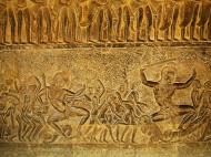 Asisbiz Angkor Wat Bas relief S Gallery E Wing Heavens and Hells 12