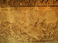 Asisbiz Angkor Wat Bas relief S Gallery E Wing Heavens and Hells 53