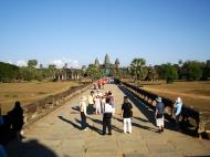 Asisbiz Angkor Wat approaches western moat bridge Angkor Siem Reap 01