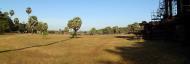 Asisbiz Angkor Wat panoramic view S side looking west Angkor Siem Reap 02