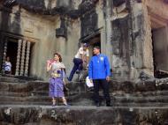 Asisbiz Traditional bride and groom fotos Angkor Wat Siem Reap Cambodian 04