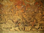 Asisbiz Angkor Wat Bas relief W Gallery N Wing Battle of Lanka 32