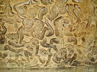 Asisbiz Angkor Wat Bas relief W Gallery N Wing Battle of Lanka 51