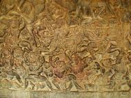 Asisbiz Angkor Wat Bas relief W Gallery N Wing Battle of Lanka 62