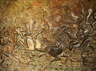 Asisbiz Angkor Wat Bas relief W Gallery N Wing Battle of Lanka 74