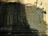 Asisbiz Angkor Wat Khmer architecture bas relief devatas Siem Reap 07