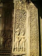 Asisbiz Angkor Wat Khmer architecture bas relief devatas Siem Reap 49