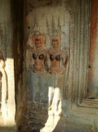 Asisbiz Angkor Wat Khmer architecture bas relief devatas Siem Reap 67