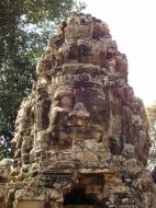 Asisbiz A Banteay Kdei Temple Gopura IV E Bayon style 4 faces 04