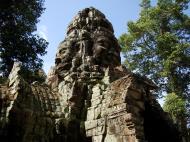 Asisbiz A Banteay Kdei Temple Gopura IV E Bayon style 4 faces 09