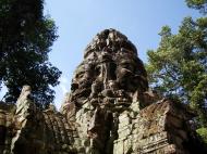 Asisbiz A Banteay Kdei Temple Gopura IV E Bayon style 4 faces 12