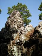 Asisbiz A Banteay Kdei Temple Gopura IV E Bayon style 4 faces 14