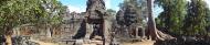Asisbiz D Banteay Kdei Temple Gopuram W Entry towers main sanctuary 02
