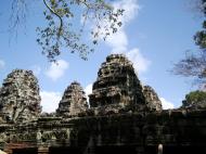 Asisbiz D Banteay Kdei Temple Gopuram Western Entry towers Angkor 01