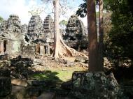 Asisbiz D Banteay Kdei Temple Gopuram Western Entry towers Angkor 04