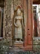 Asisbiz D Banteay Kdei Temple main enclosure Bas relief devas 23