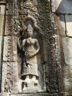 Asisbiz D Banteay Kdei Temple main enclosure Bas relief devas 28