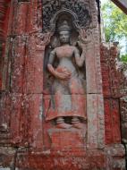 Asisbiz D Banteay Kdei Temple main enclosure Bas relief devas 30