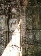 Asisbiz D Banteay Kdei Temple main enclosure Bas relief devas 39