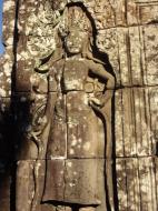 Asisbiz Bayon Temple Bas relief devatas Angkor 01