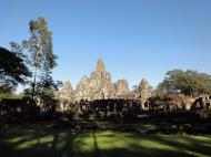 Asisbiz Bayon Temple NE panoramic views of NE corner outer walls Angkor Jan 2010 04